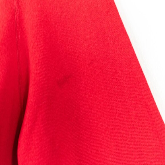 GAP Blank Raglan Sweatshirt XL Boxy Cropped Fit VTG Retro - Picture 8 of 11